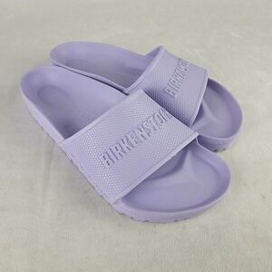 Birkenstock Arizona EVA Light Purple Slides Sandals Women's Size 38 EU 250 NEW